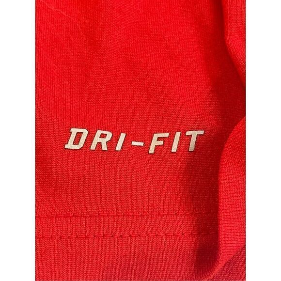 Chicago Cubs XL red Nike Dry Fit T-shirt and baseball cap lot bundle - Picture 7 of 13